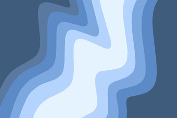 Layered deep-blue abstract wave design with smooth flowing shapes. Perfect for modern posters, business graphics, website headers, branding, and minimalist visual themes.