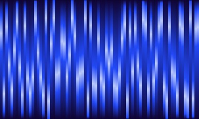 Abstract Digital Blue Stripes Background with Vertical Gradient Lines