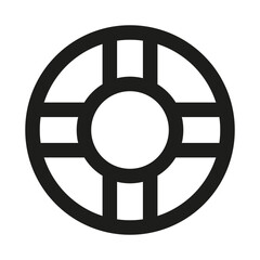 Obraz premium Support icon. Modern professional minimal line vector icon representing help assistance guidance clarity service and clean visual communication design