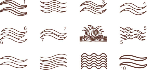 Wave Patterns, Abstract Art, Digital Design, Graphic Illustration, Creative Studio, Aesthetic Viewpoint, Artistic Concept