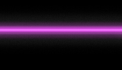 Ligne effet néon rose sur fond noir.