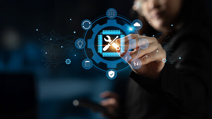 Global IT support and technical maintenance services. Providing solutions for system maintenance, ensuring business continuity with reliable 24 7 IT support. Motif