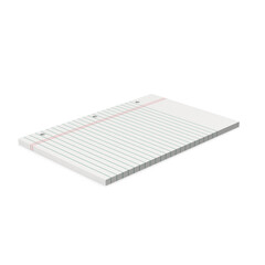 Ruled Paper Sheet With Punch Hole