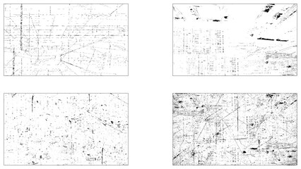 Grunge Urban Backgrounds set. Create grungy Effect .abstract, splattered , dirty, texture for your design. 
