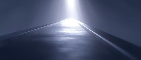 A metaphorical bridge leading toward bright opportunities, symbolizing transformation and future-oriented vision