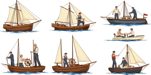 Black and white line art vector collection of astronauts wearing detailed space suits, illustrating space exploration, walking, floating, and future science technology concepts. © Afjal