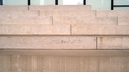 Modern Concrete Stairs Close-up Detail,stone wall,