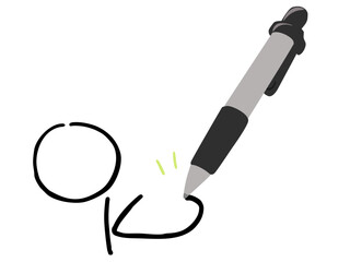 OK ペン 主線なし