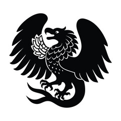 Mexican Independence Eagle Silhouette (