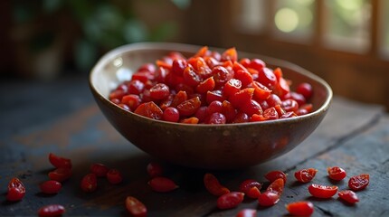 A sheet of black paper placed neatly on a rustic wooden table, with golden fountain pens and ink bottles arranged around it, creating a dramatic contrast of textures and tones