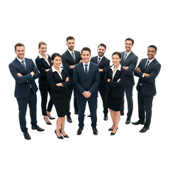 Obraz premium group of business people