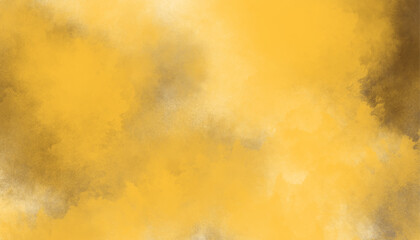 yellow watercolor texture background