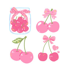 set of cherries