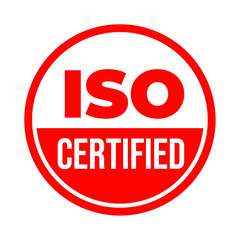 ISO certified png, high-reliability mark, professional approval emblem, verified quality badge, transparent style