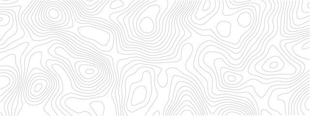 Abstract Terrain Topography Line Seamless Background
