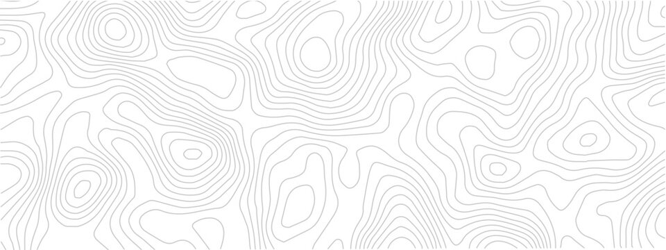 Abstract Terrain Topography Line Seamless Background
