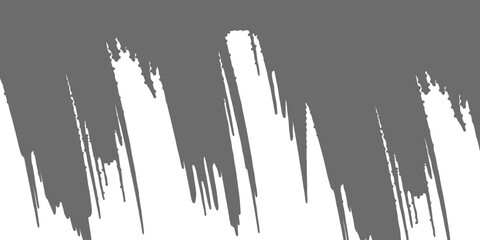 Abstract diagonal white brush strokes on dark gray background vector.Place over any image to create a distressed effect.