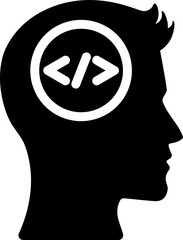 Programmer Glyph Icon