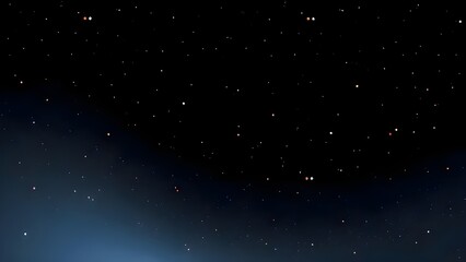 BLACK Dreamy Space Star Gradient 검정색 몽환적 우주 별 그라데이션