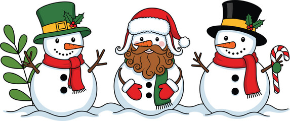 Realistic Vector Christmas Garland Border with Green Pine Needles, Glowing Lights, and Holly Berries