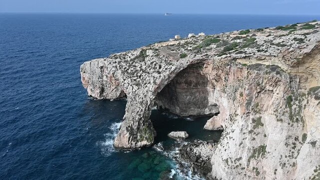 The Blue Grotto is a popular destination for tourists to Malta