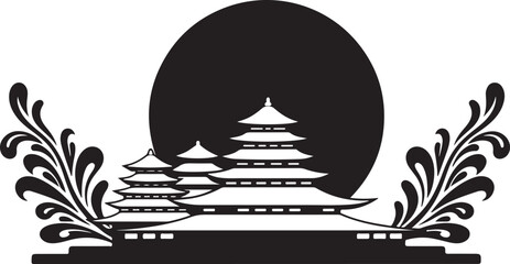 Japanese Pagoda SVG Bundle