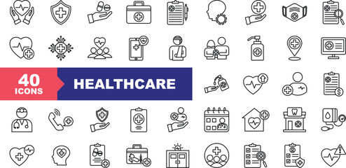 Healthcare Icon Set