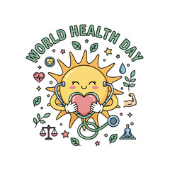 happy birthday card with funny cartoon character