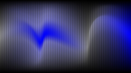 Abstract Blue and Gray Motion Gradient Background, Ribbed Glass Effect, Vector Illustration
