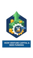 Illustrative representation of strategic venture capital and seed funding pathways for robust business growth and lucrative investment returns, showcasing financial development opportunities