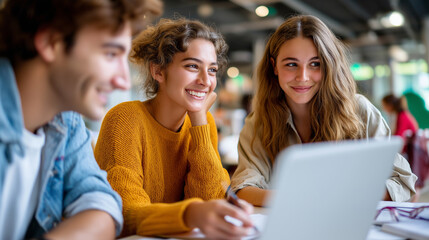 Faceless classmate friends discussing together, knowledge education concept visualization, defocused peer learning moment, collaborative study session, academic teamwork interactio