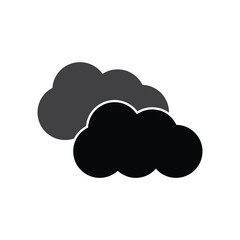 cloud  logo icon illustration flat
