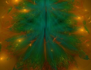 Imaginatory fractal abstract background Image