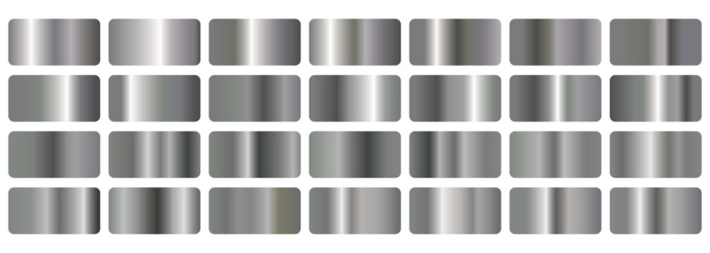 minimalist abstract silver gradient background with dark texture design. Silver background texture vector icon seamless pattern. Silver gradient texture background.

