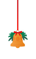 Christmas and New Year ornament designs with transparent background