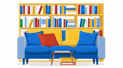 Minimalist flat vector illustration with clean lines and simple geometry for svg export