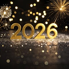 Happy New Year celebration card design illustration with a winter snow decoration light vector and snowflake