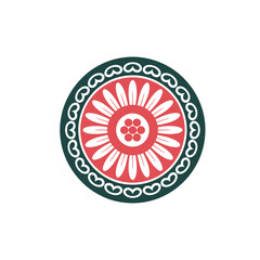 🌼 Floral Mandala Medallion