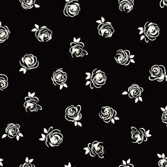 Abstract floral pattern perfect for textile design,