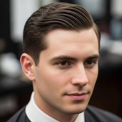Classic Side-Part Gentleman Cut