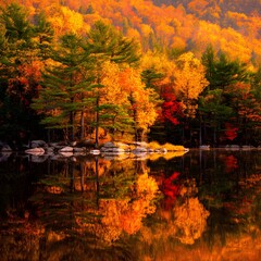 Reflejo del Oto&ntilde;o Dorado
