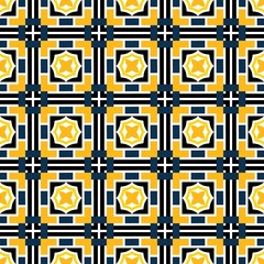 Modern Geometric Tile Pattern