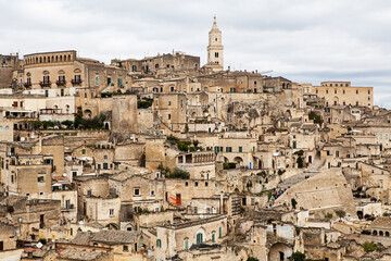 Fototapeta premium Matera is a city and commune in the province of Matera, in the Basilicata region of Italy.