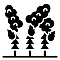 Forest fires icon