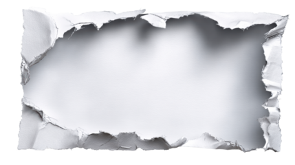 Torn paper texture with a rough edge revealing a lighter surface and casting shadows, perfect for graphic overlays and abstract backgrounds.