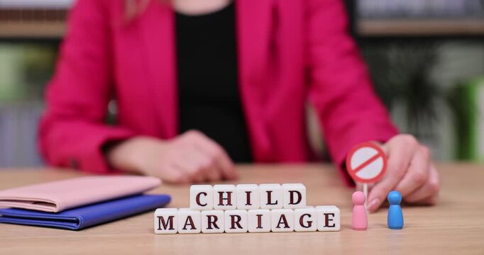 Discussion on child marriage and its impact in society with engaging visual representations from a local setting