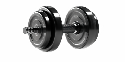 Pair of gym dumbbells isolated on transparent background dumbbell, barbell, isolated, three-dimensional, weight, gym, white