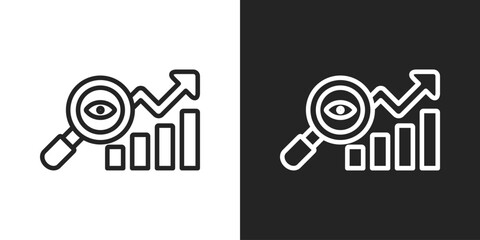 Inspiration Icon In Black And White Line Style