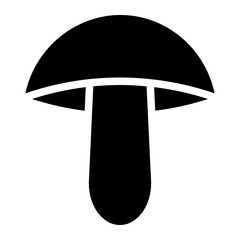 Mushrooms icons . Mushroom stem and cap, thin line design. The body of the fungus, linear symbols collection.. isolated vector illustration.