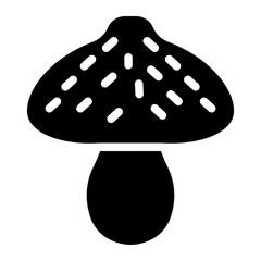 Mushrooms icons . Mushroom stem and cap, thin line design. The body of the fungus, linear symbols collection.. isolated vector illustration.